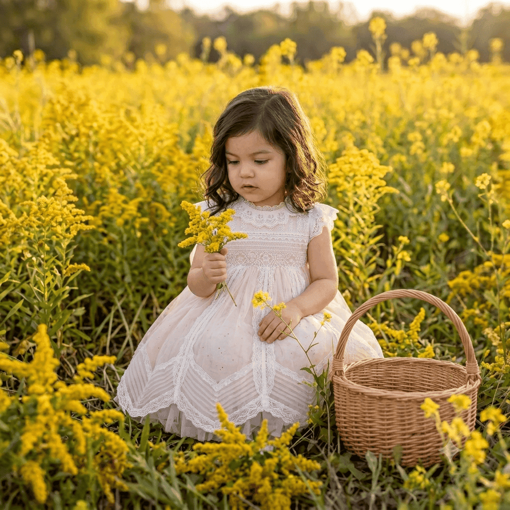 Vestido bordado Hilo de Amor